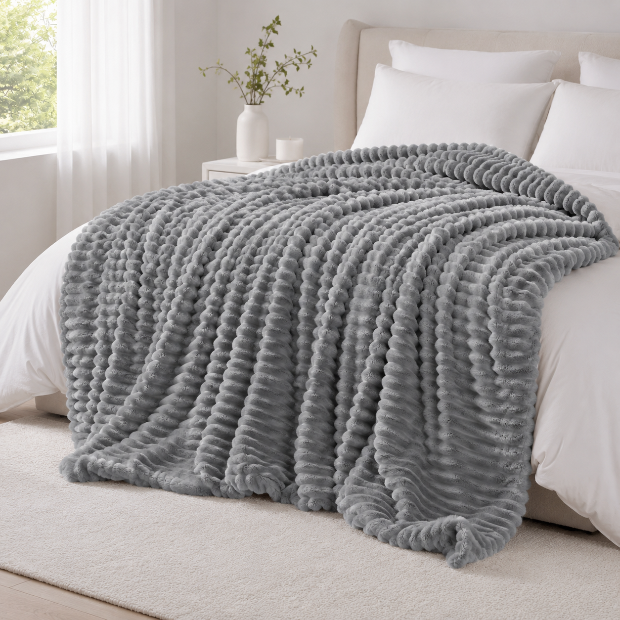 Bedsure Soft Fleece Throw For Beds & Sofas