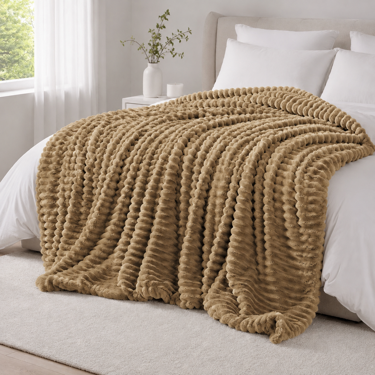 Bedsure Soft Fleece Throw For Beds & Sofas