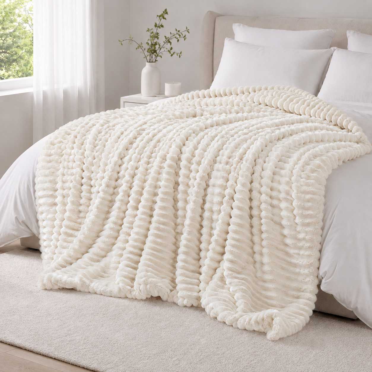 Bedsure Soft Fleece Throw For Beds & Sofas